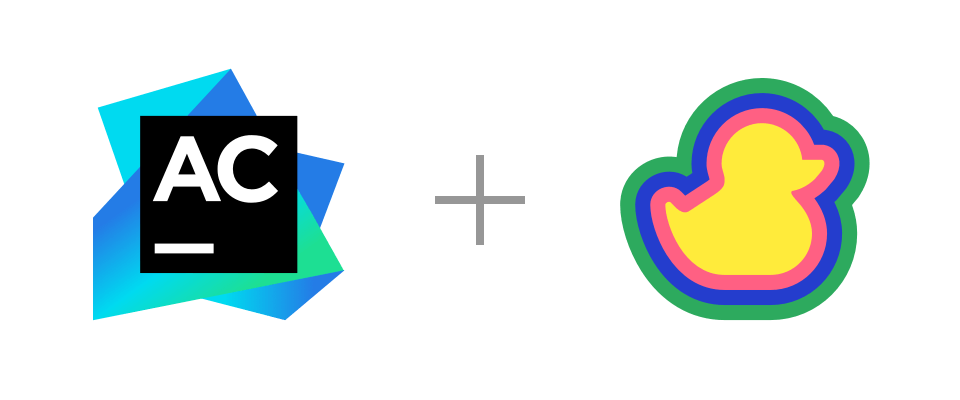 AppCode and Duckly logos